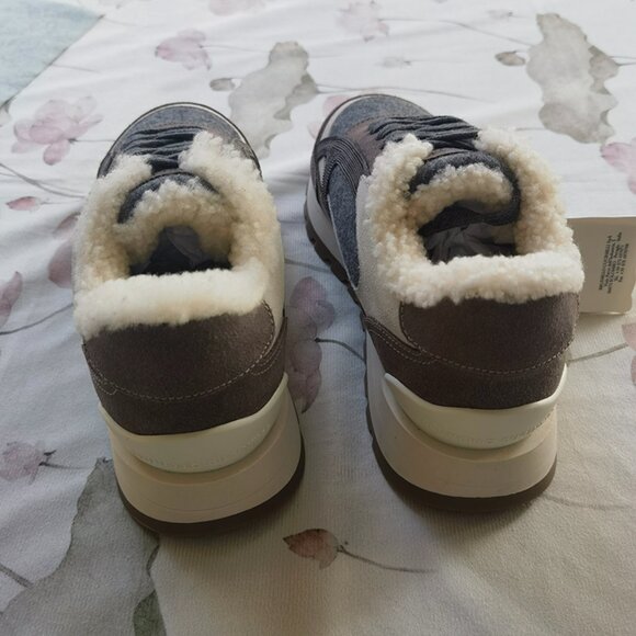 Brunello Cucinelli Fleece-Lined Casual Sneakers - Picture 7 of 7